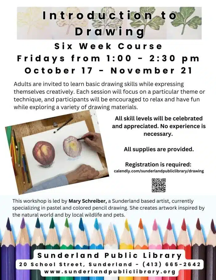 adult drawing class in Sunderland