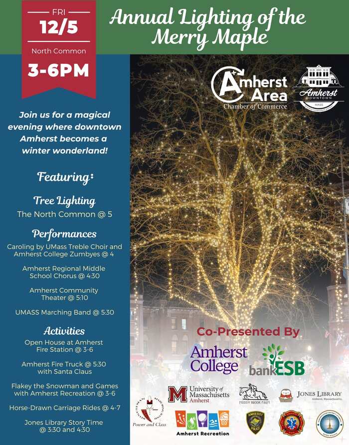 Lighting of the Merry Maple 2025