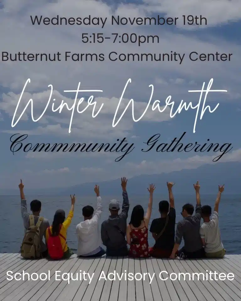 ARPS Winter Warmth community gathering