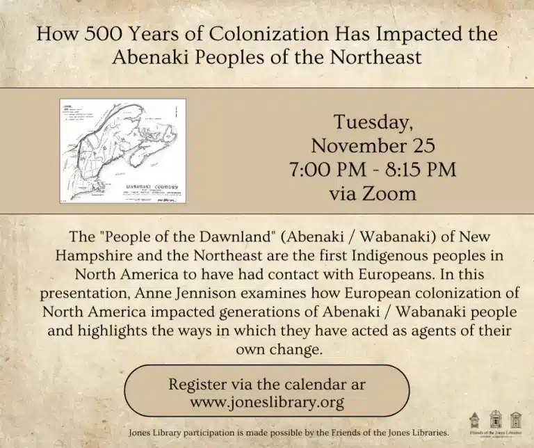 Abenaki history presentation 2025