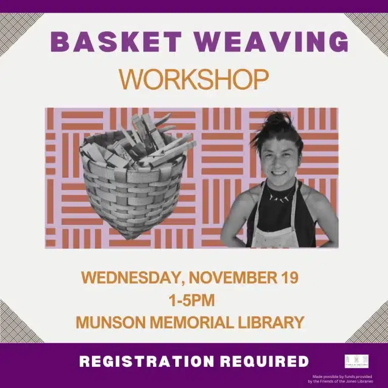 Basket Weaving Workshop Amherst