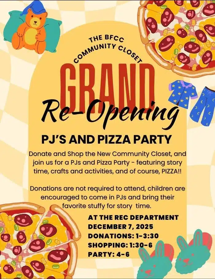 Belchertown Community Closet Re-Opening 2025