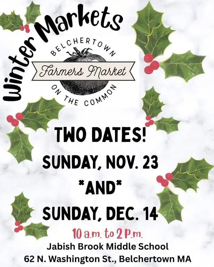 Belchertown winter market 2025