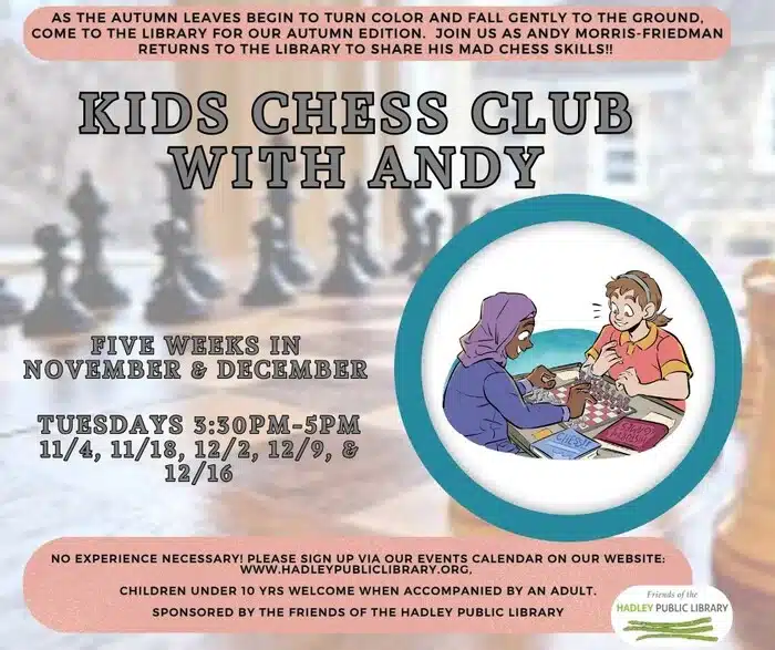 Hadley kids chess club