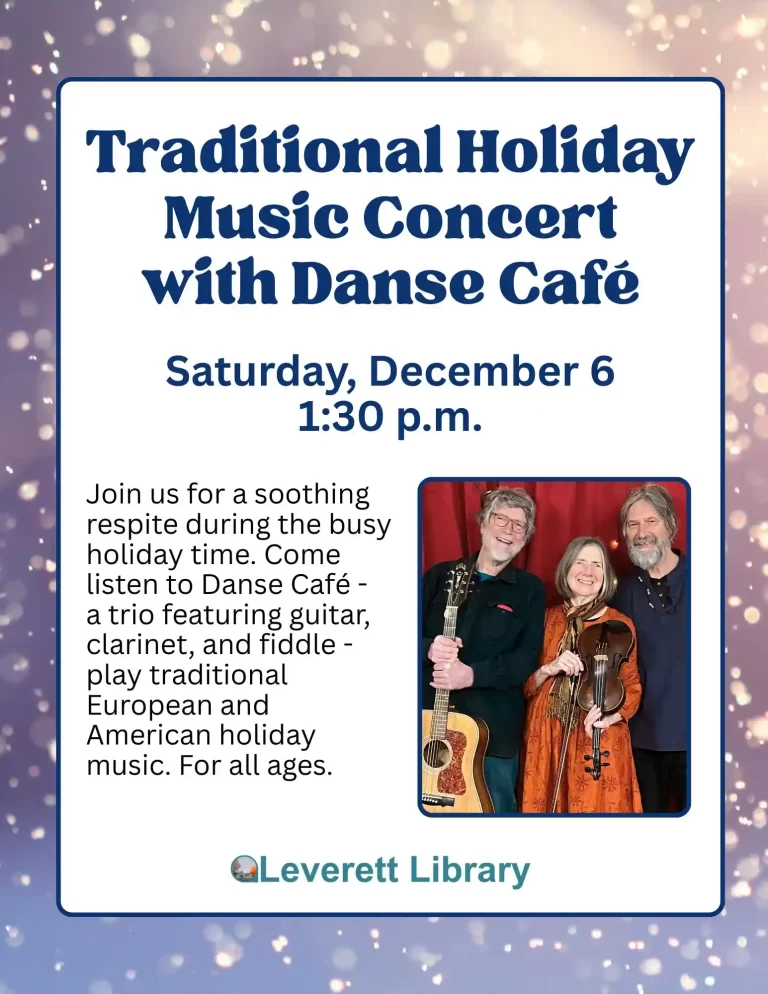 Leverett Library holiday concert