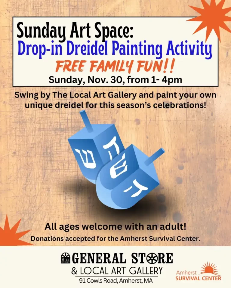 dreidel painting Amherst