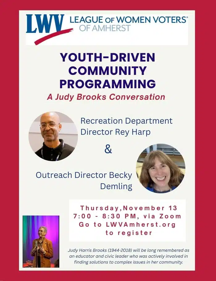 youth programming Amherst 2025