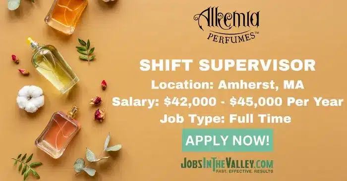 Alkemia Perfumes Shift Supervisor job 2025