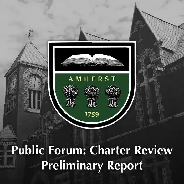 Amherst Charter Review public forum