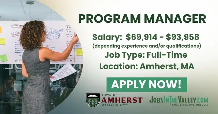 Amherst Program Manager job 2025