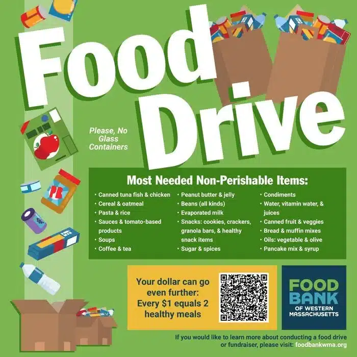 Arcpoint Brewing food drive Belchertown