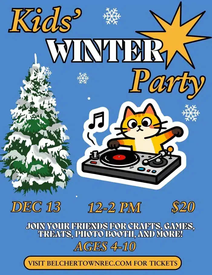 Belchertown kids winter party 2025