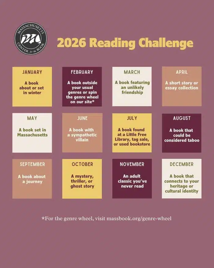 Massachusetts Reading Challenge 2026