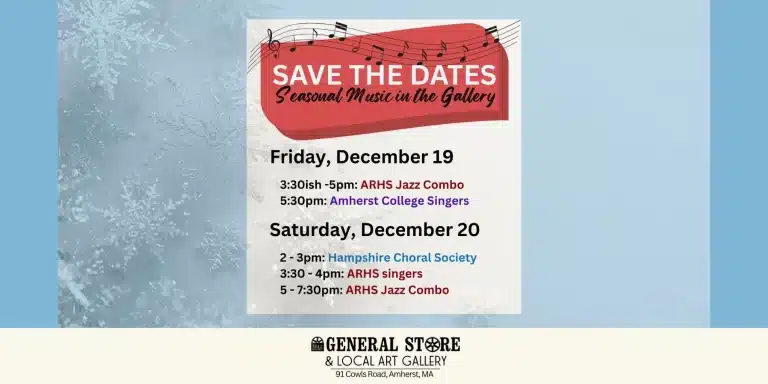 Seasonal Music in the Gallery Amherst