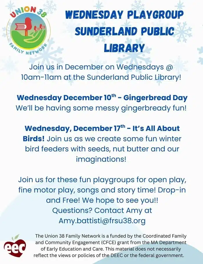 free playgroups in Sunderland