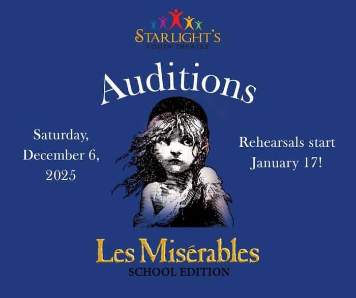 Les Mis auditions youth theatre Sunderland