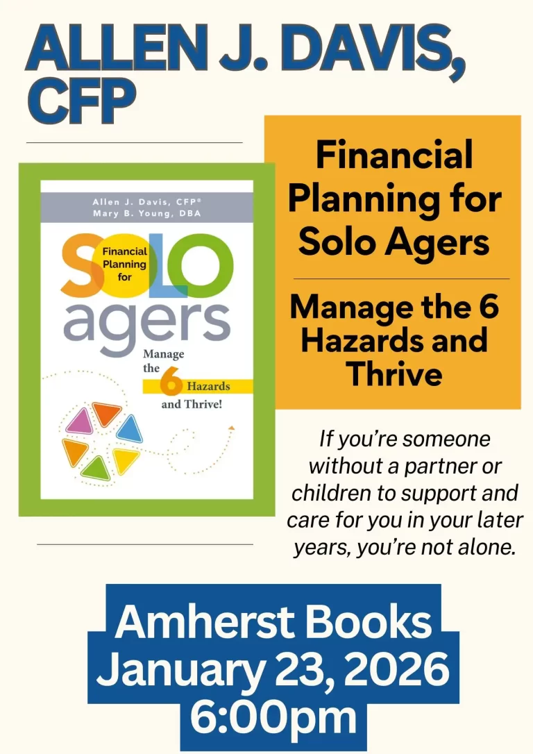 Allen J. Davis book talk Amherst Books