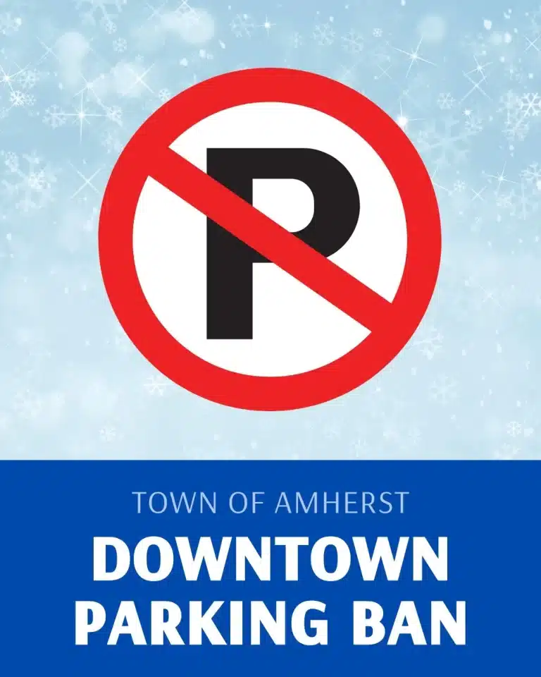 Amherst downtown parking ban
