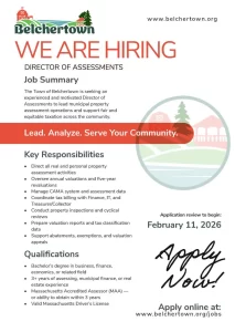 Belchertown Director of Assessments job
