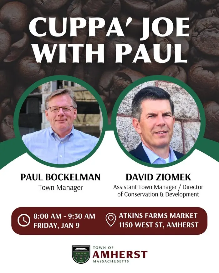 Cuppa Joe with Paul in Amherst Jan 2026