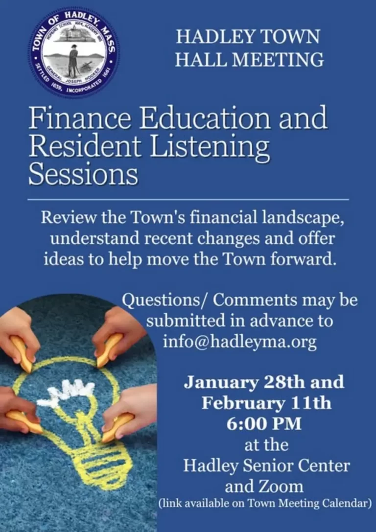 Hadley Finance Education Sessions