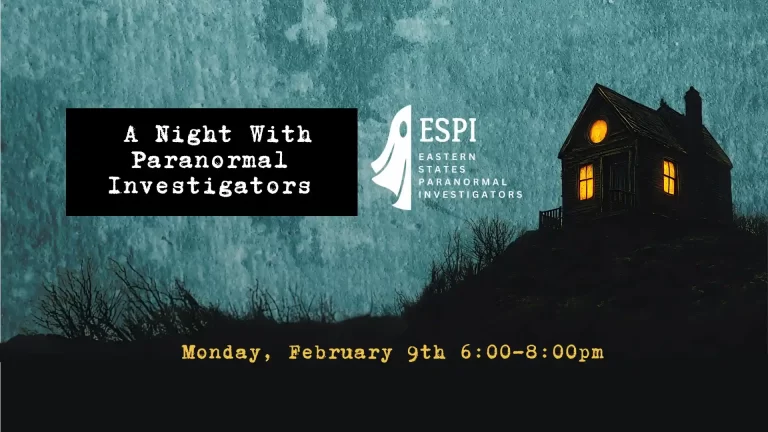Paranormal investigators event Amherst MA