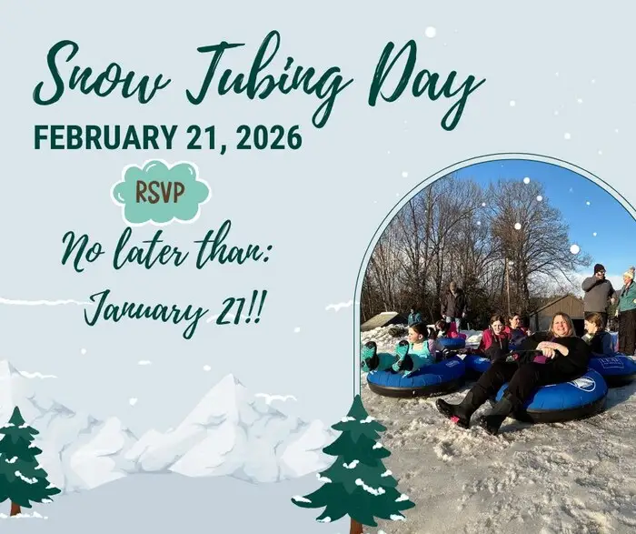 Pine Brook snow tubing event