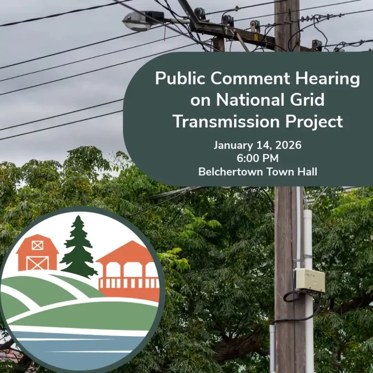 Public Comment Hearing Belchertown National Grid