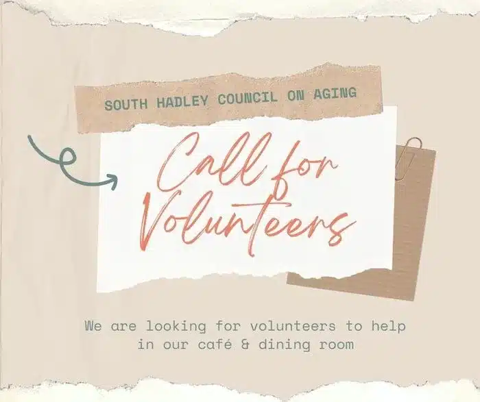 volunteer at South Hadley COA