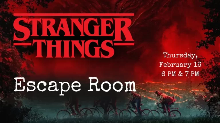 Stranger Things escape room Belchertown