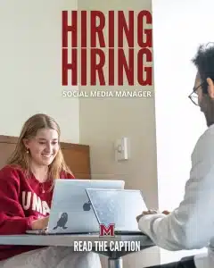 UMass social media intern