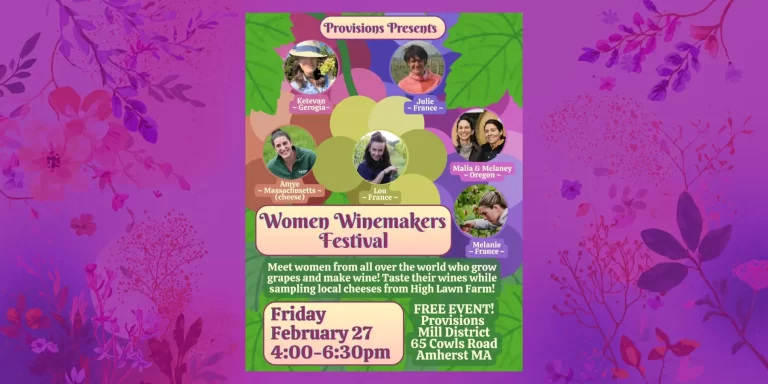 Women Winemakers Festival Amherst
