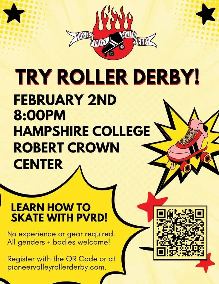 try roller derby Pioneer Valley