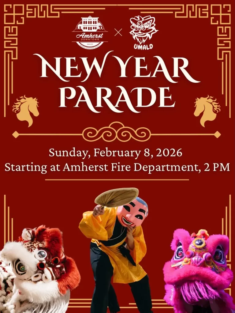 Amherst New Year parade 2026