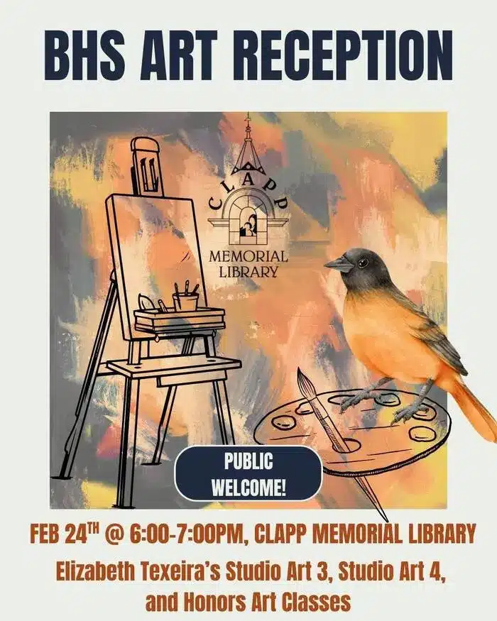 student art exhibit in Belchertown