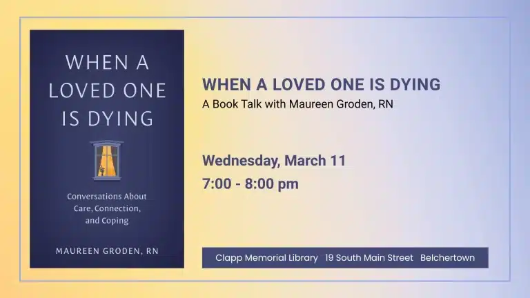 Clapp Memorial Library book talk March 11 2026