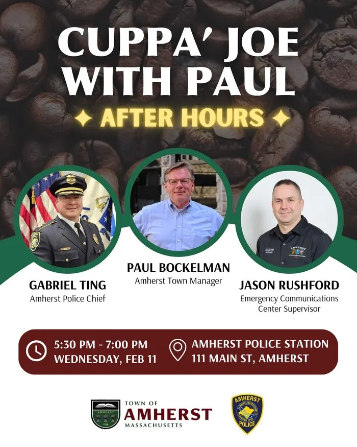 Cuppa Joe after hours in Amherst