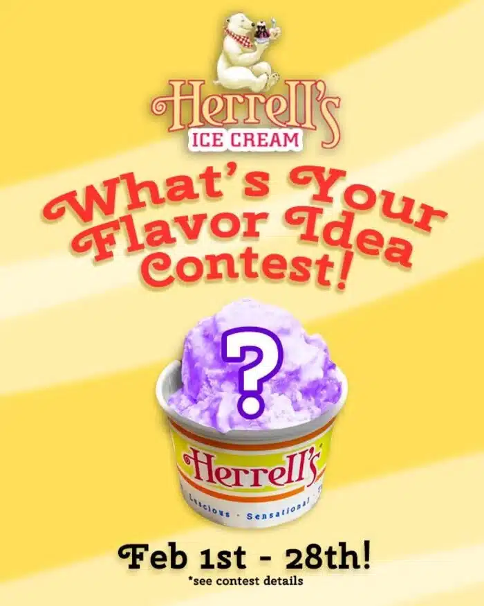Herrell's ice cream contest