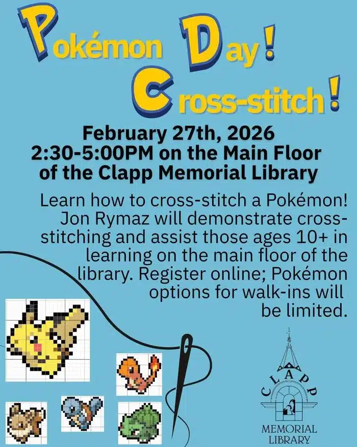 Pokémon Cross-Stitch