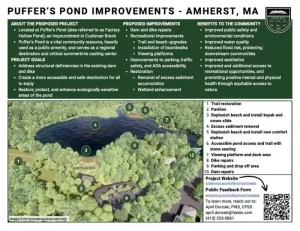 Puffer's Pond public meeting Feb 2026
