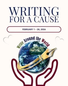 Write Around the World fundraiser 2026