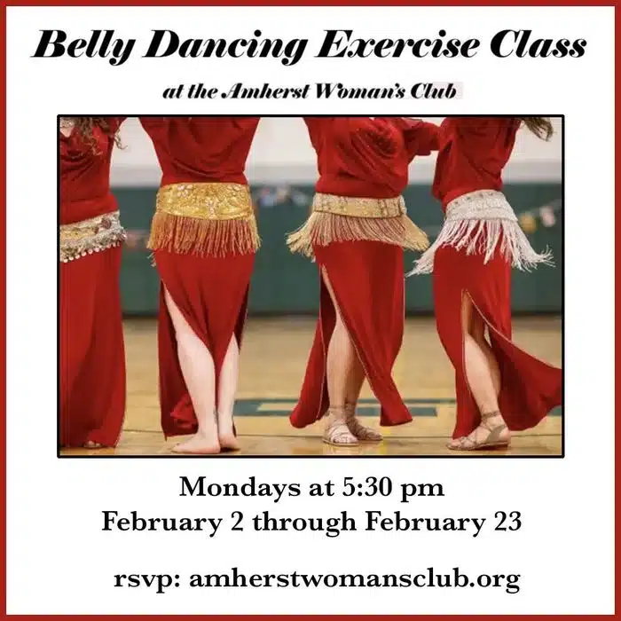 belly dancing class in Amherst