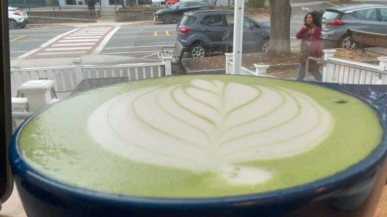 Sip on matcha at Share Coffee.