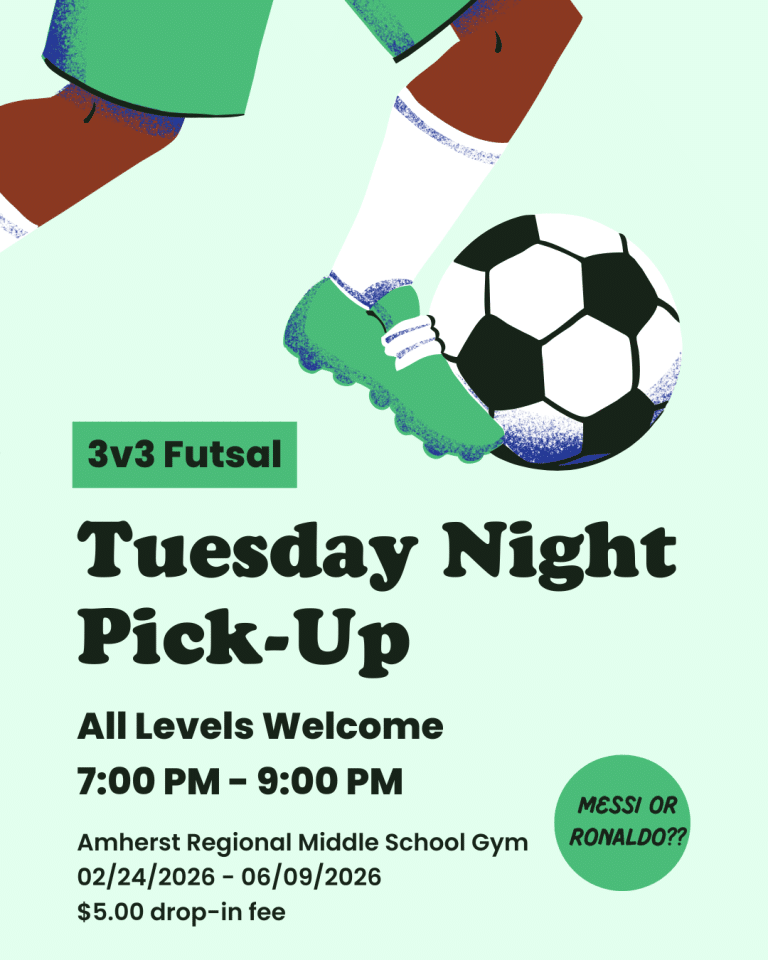 futsal pick-up in Amherst