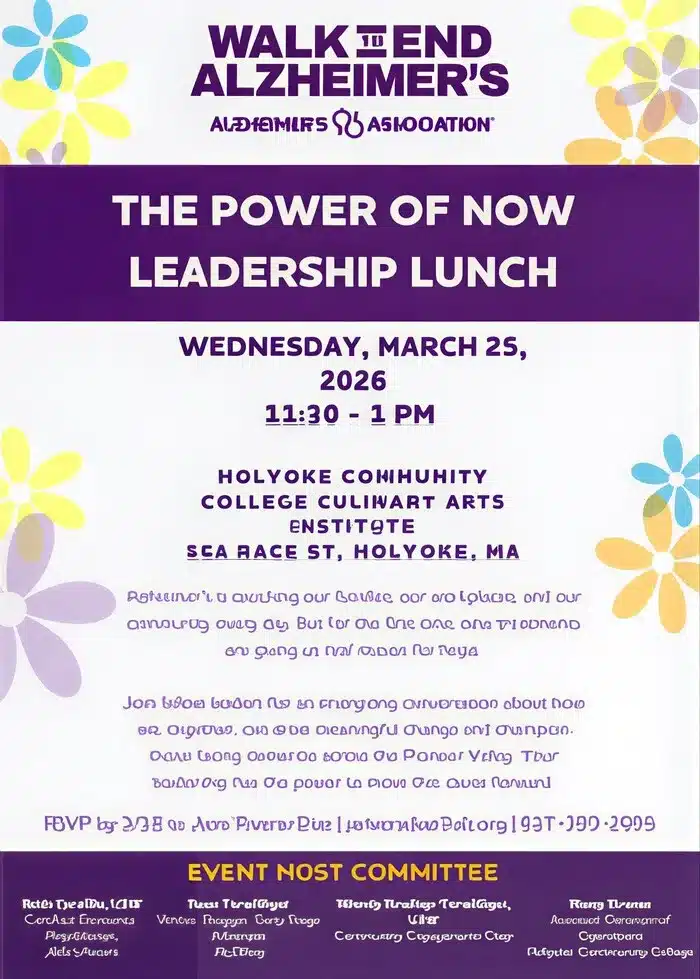 Alzheimer's leadership lunch
