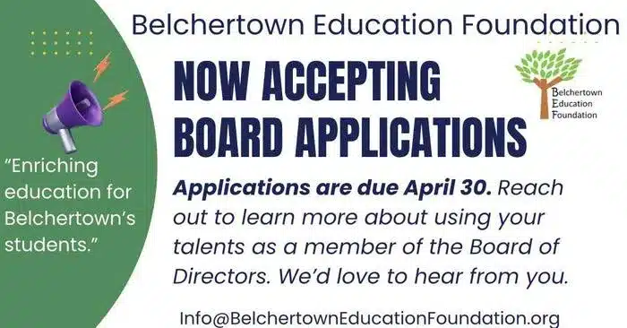 Belchertown Education Foundation volunteer