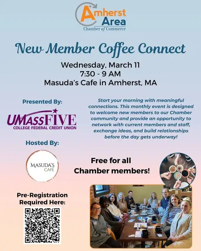 Chamber coffee connect for March