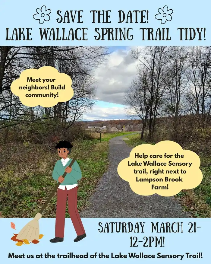Lake Wallace trail tidy