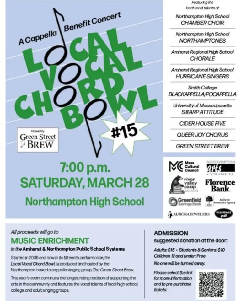 Local Vocal Chord Bowl 2026 Amherst Northampton