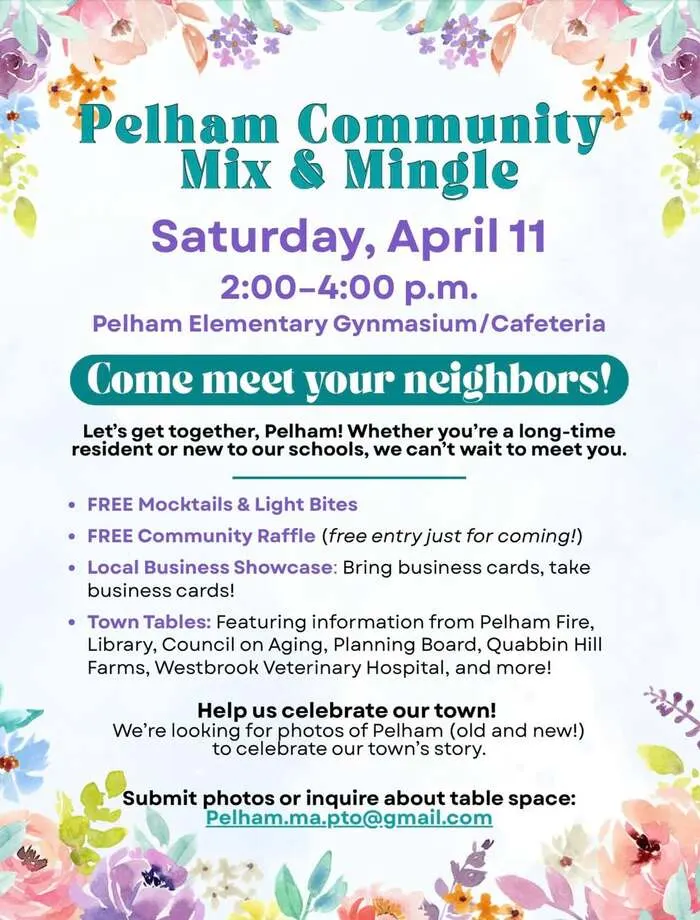 Pelham community Mix & Mingle 2026